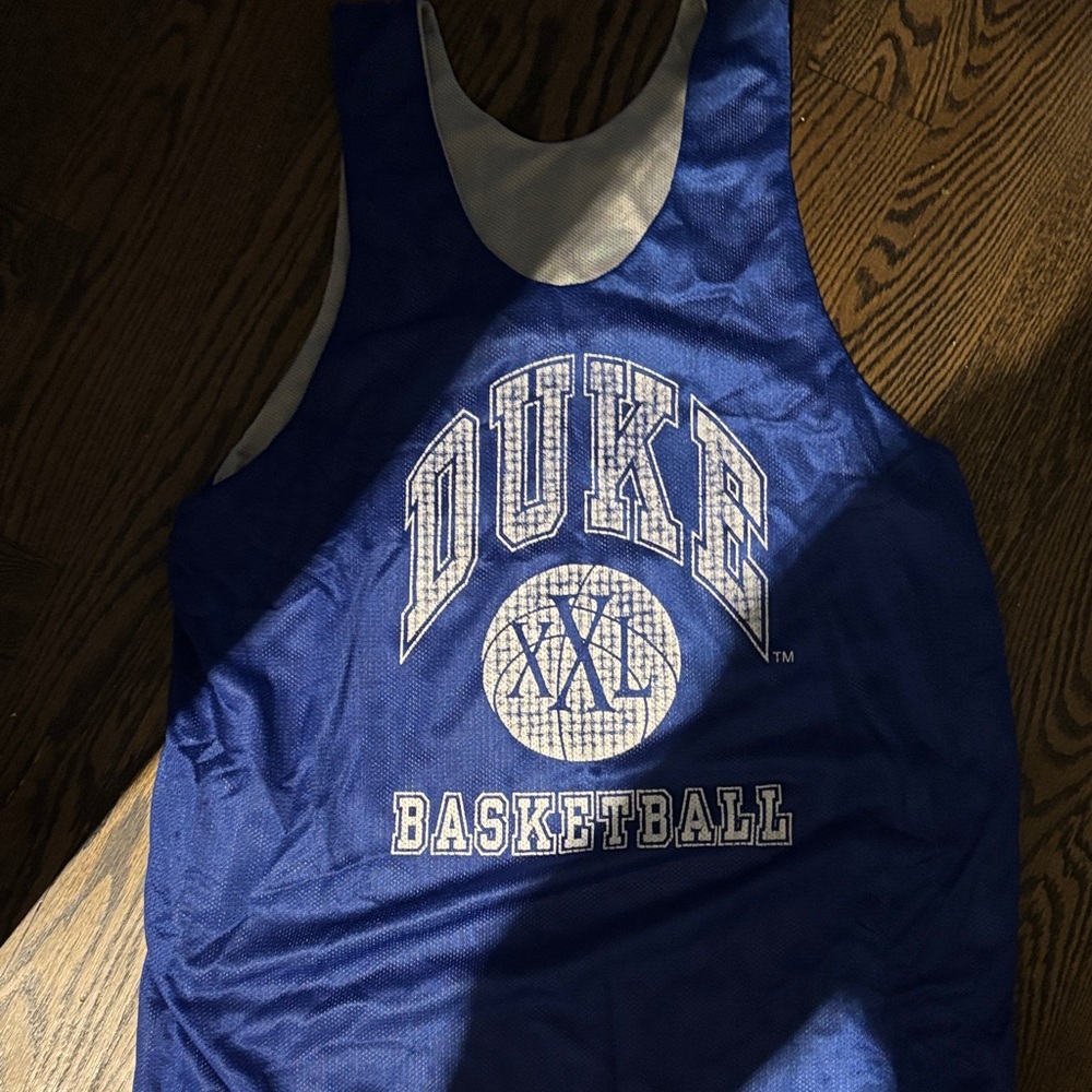 Blue Duke Basketball Jersey tank